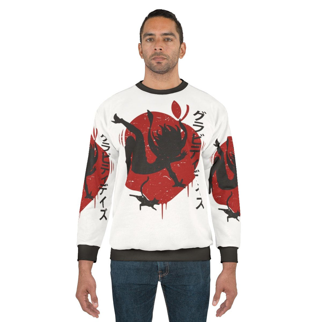Discovery of Gravitation Gravity Rush Sweatshirt, featuring fan art design