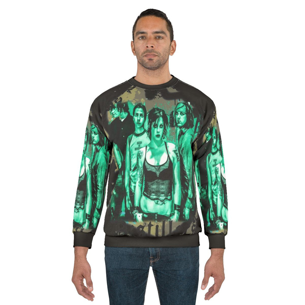 Distillers punk rock sweatshirt with band logo