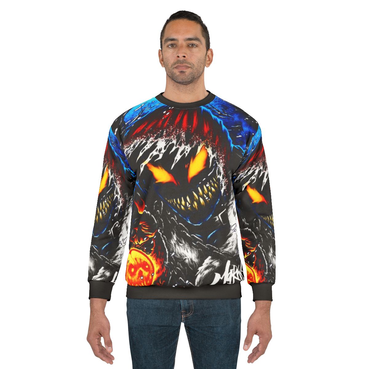 Disturbed Wallpaper Album Sweatshirt