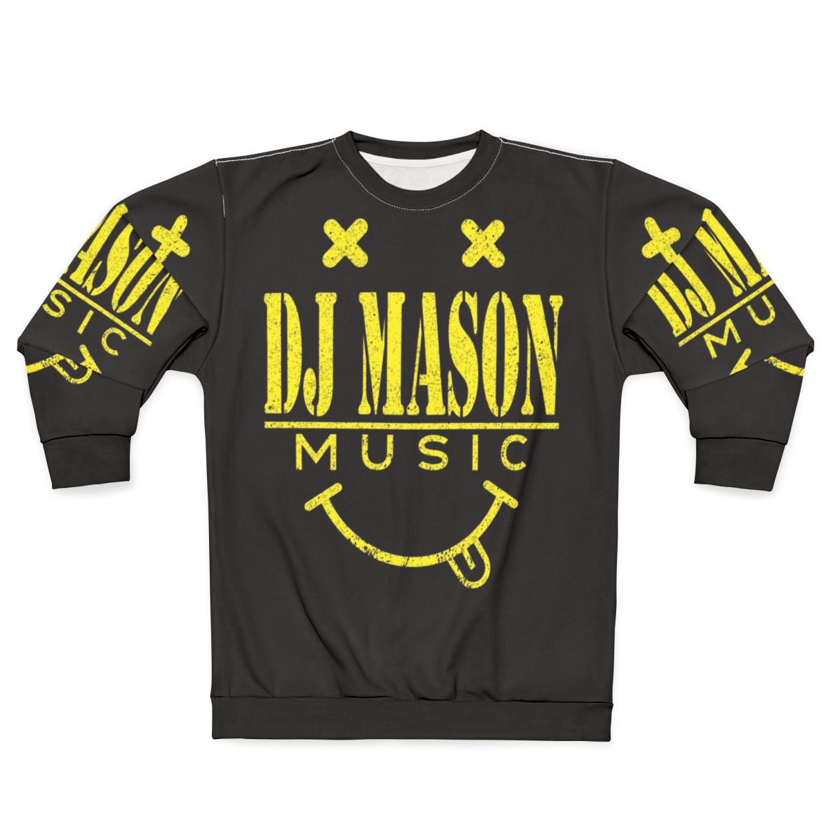 Dj Mason Smiley Face Graphic Sweatshirt