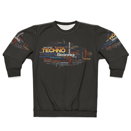 DJ Music Sweatshirt for Electronic Music Fans