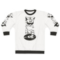 DJ Scratch Music Sweatshirt with Hip Hop Vinyl Record Graphic