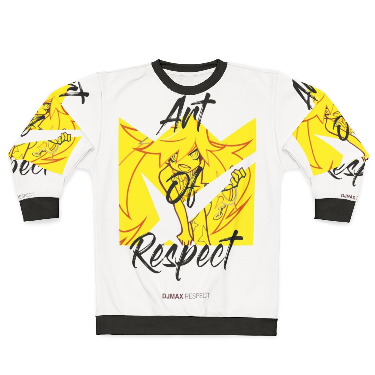 Djmax Art Of Respect Sweatshirt featuring the iconic DJMAX game logo and design