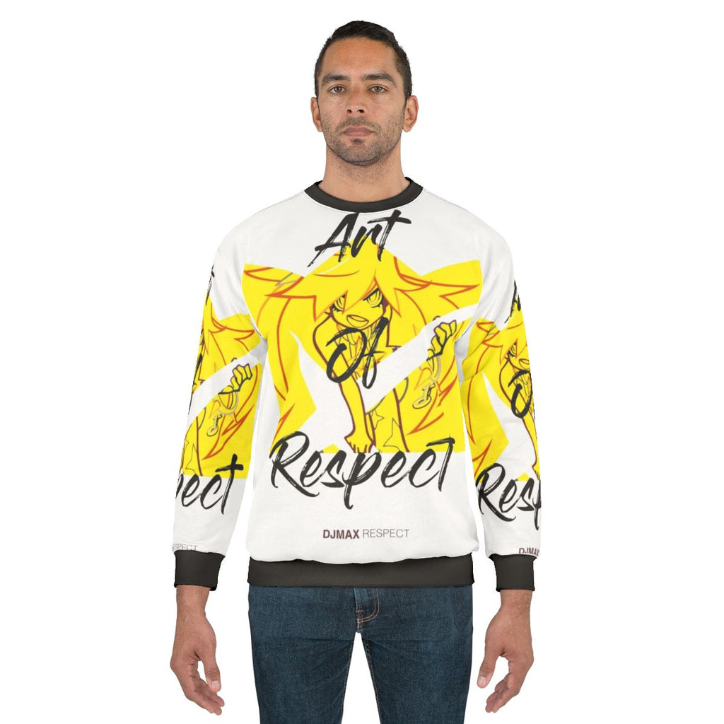 Djmax Art Of Respect Sweatshirt featuring the iconic DJMAX game logo and design