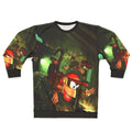 Retro DKC2 sweatshirt with iconic gaming graphics