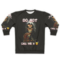 Edgy "Do Not Call Me A Sweatshirt" Skull Graphic Meme Sweater