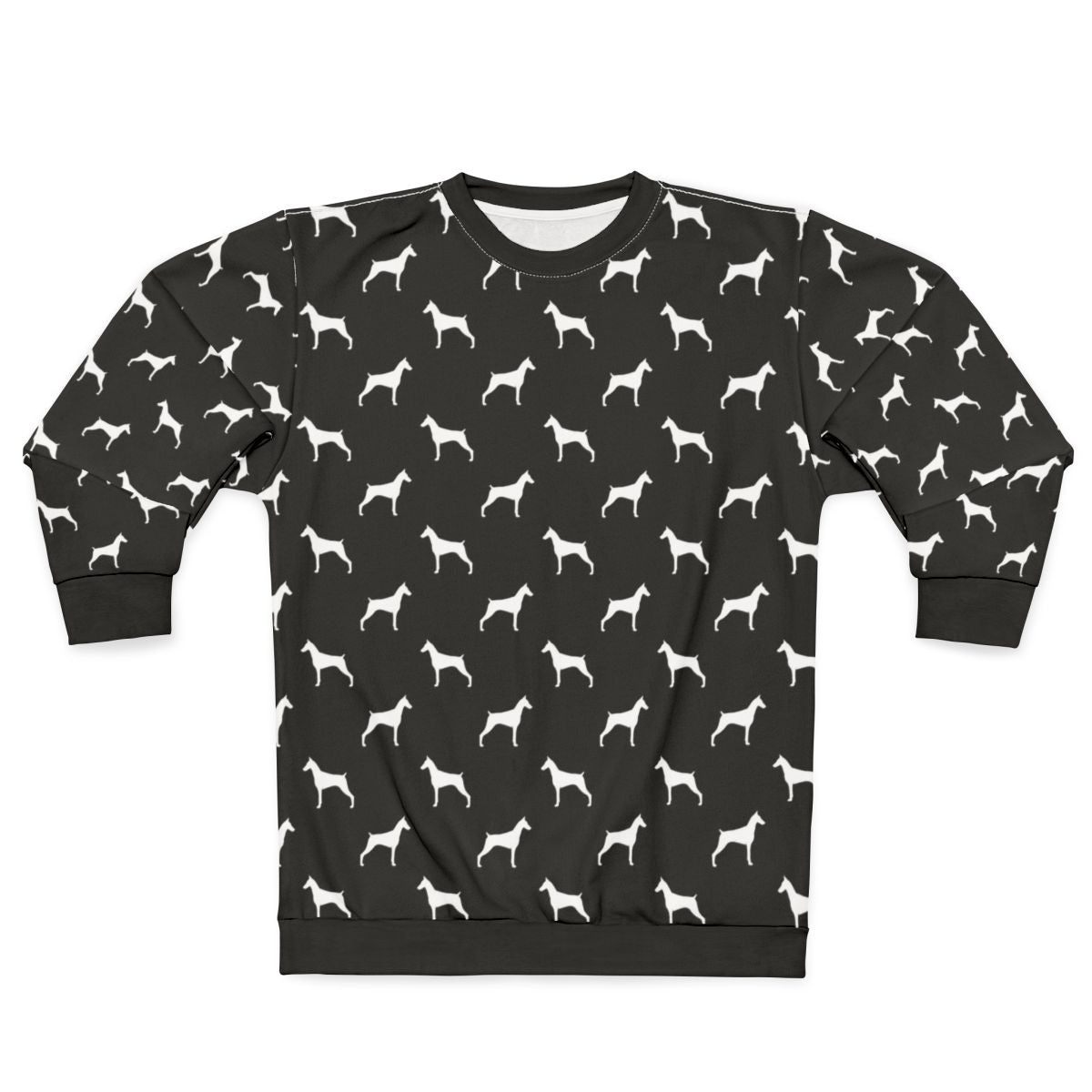 Doberman Pinscher Silhouette Sweatshirt