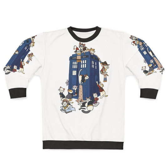 Doctor Cat Sweatshirt - Sci-Fi Inspired British Fandom Apparel