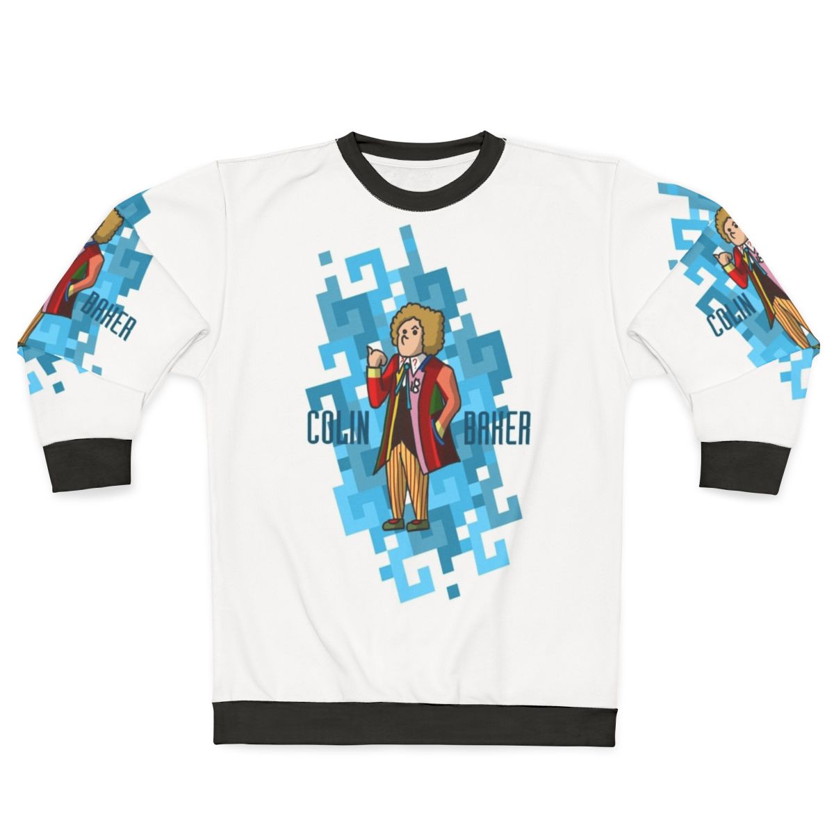 Sixth Doctor Who Sweatshirt featuring Colin Baker