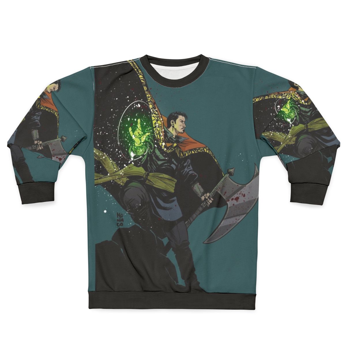 Doctor Strange Sweatshirt with Marvel Comics Superheroes Design