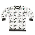 Dog and bird print sweatshirt