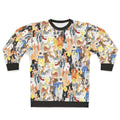 Colorful watercolor dogs sweatshirt