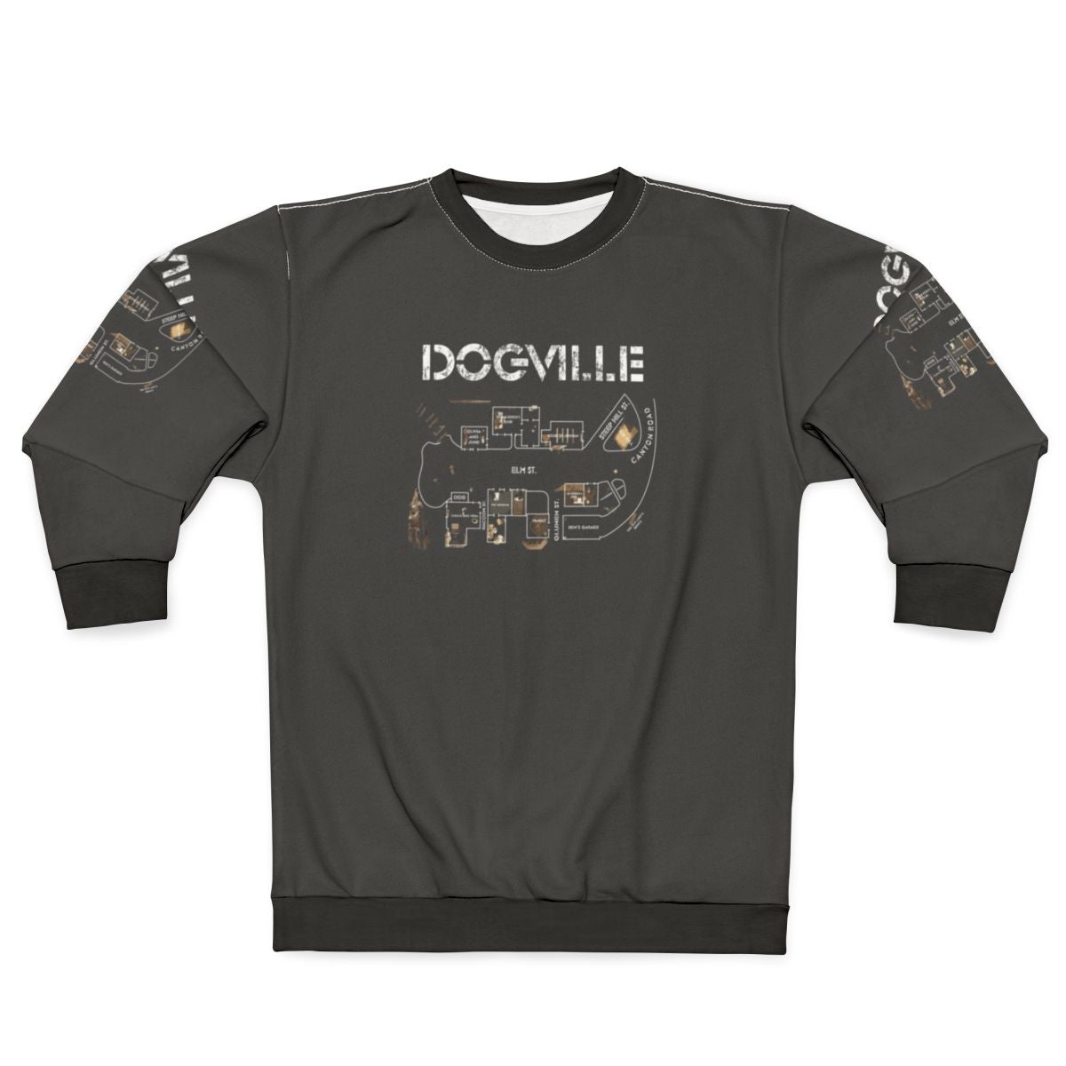 Dogville District Map Sweatshirt