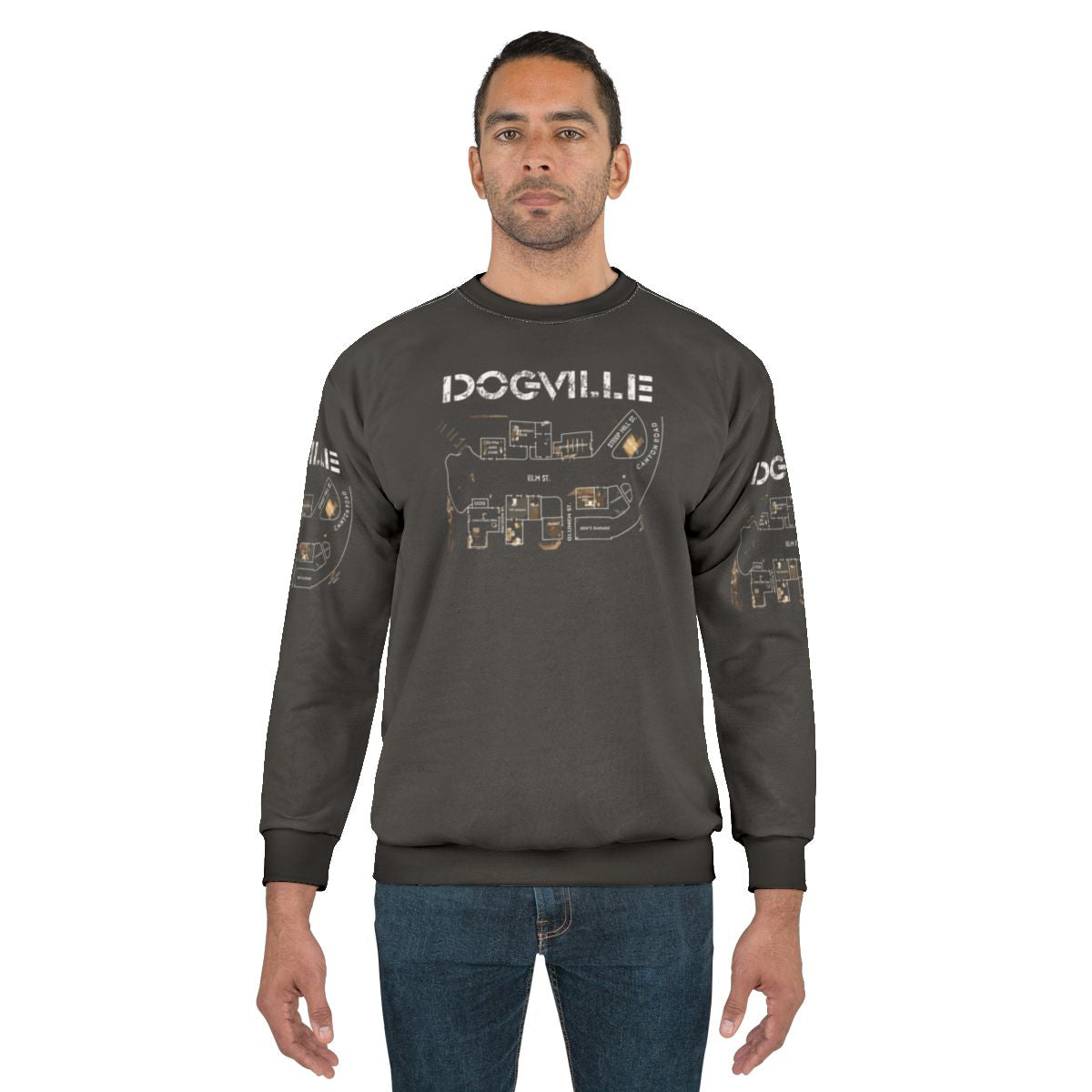 Dogville District Map Sweatshirt