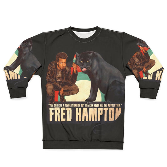 Fred Hampton Dollop Sweatshirt, a tribute to the civil rights leader
