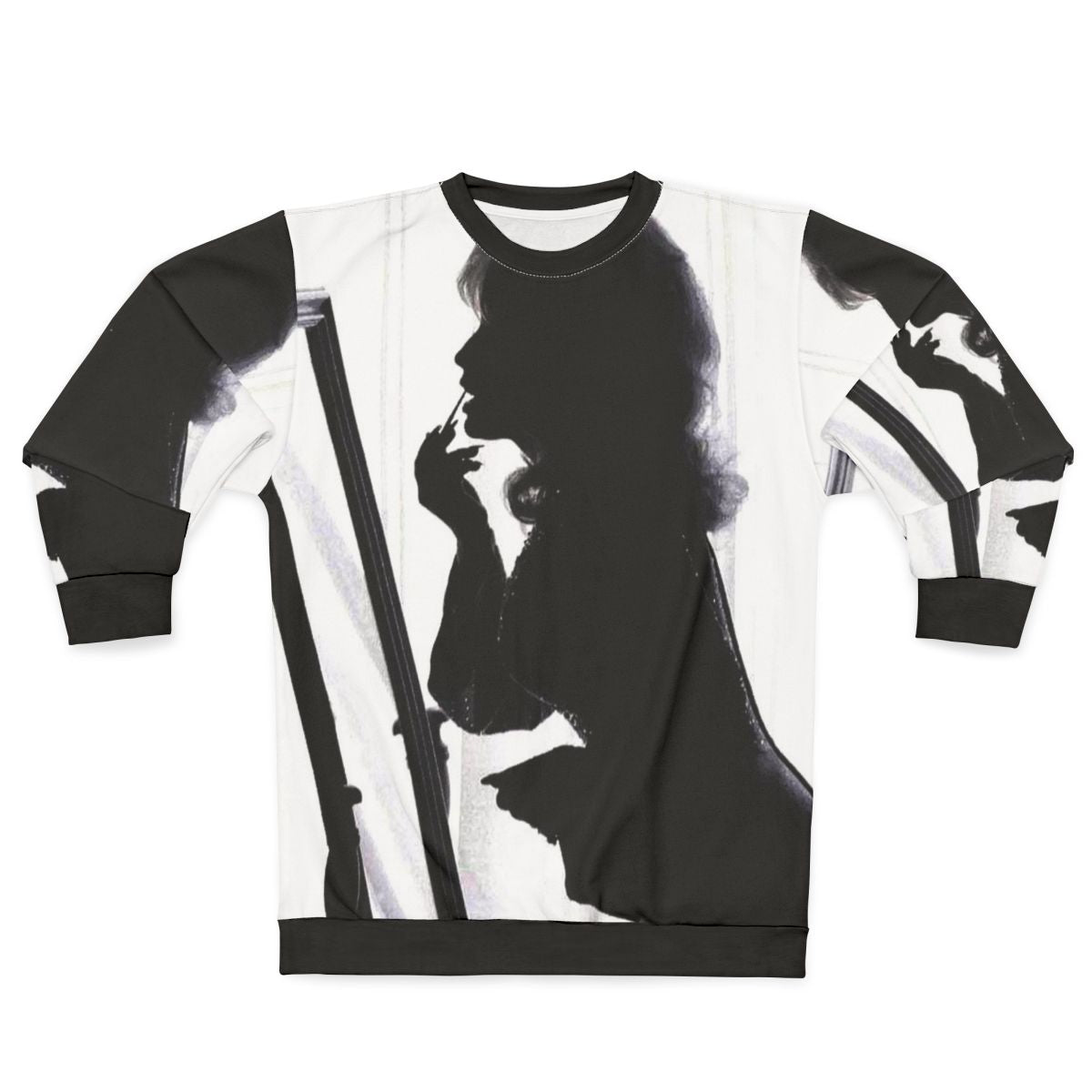 Dolly Parton Silhouette Black and White Sweatshirt