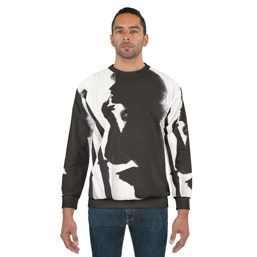Dolly Parton Silhouette Black and White Sweatshirt