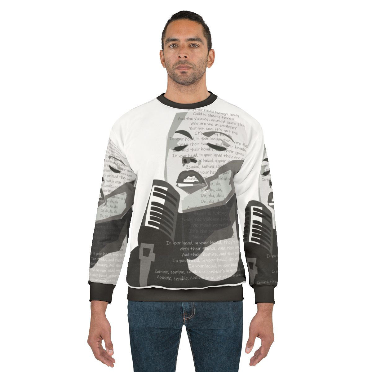 Dolores O'Riordan Zombie Lyrics Sweatshirt