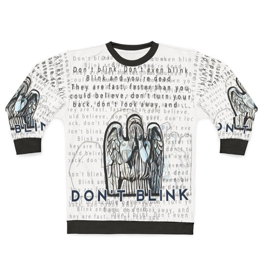 Don't Blink Doctor Who Weeping Angels Sweatshirt