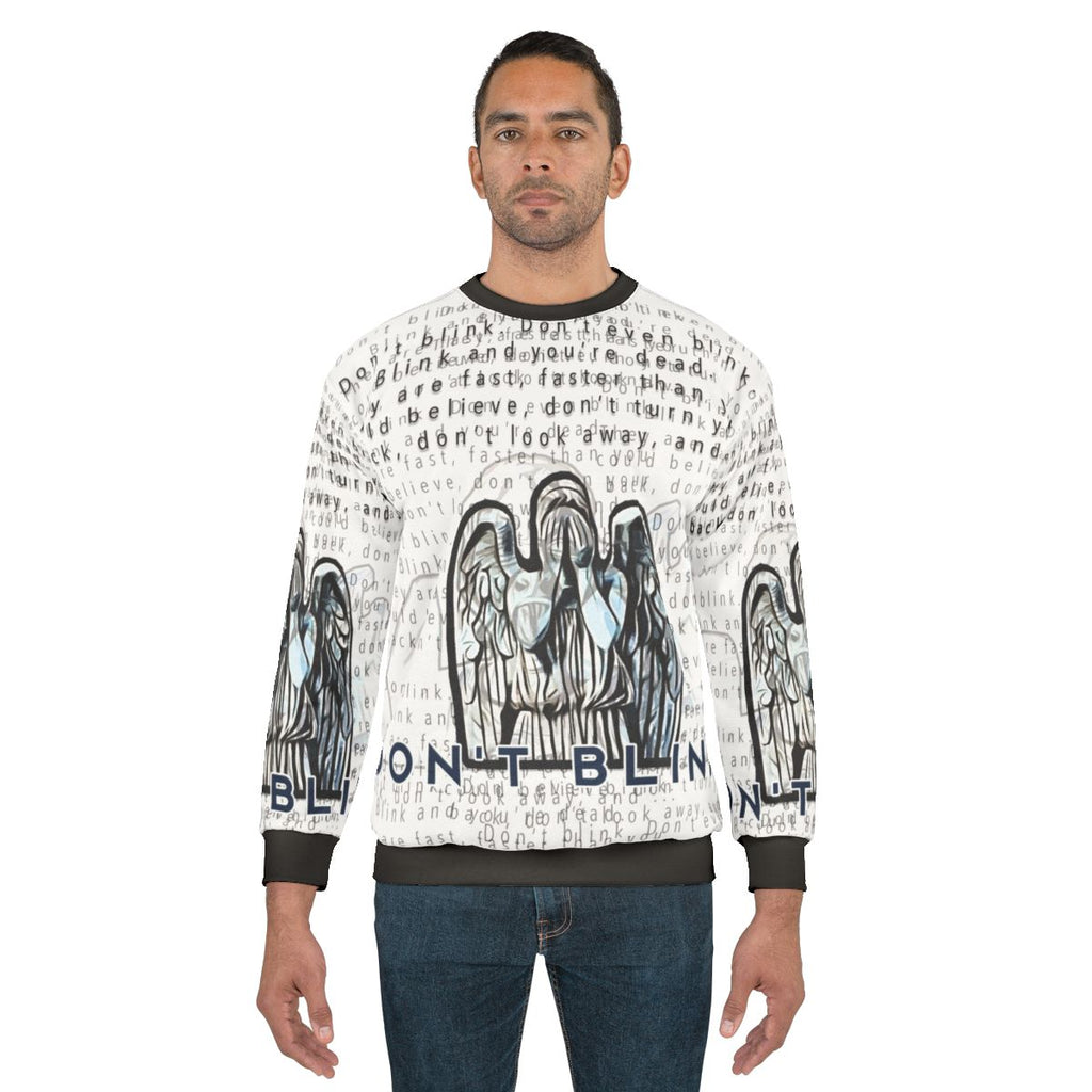 Don't Blink Doctor Who Weeping Angels Sweatshirt