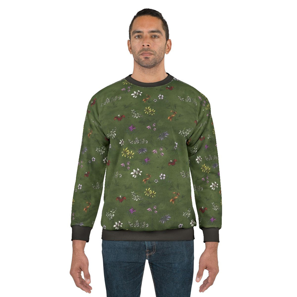 Don't Starve Flower Field Tiled Sweatshirt