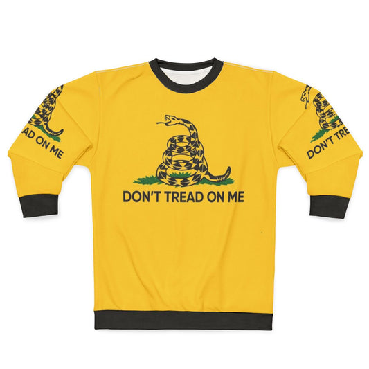 Don't Tread On Me Gadsden Flag Patriotic Sweatshirt