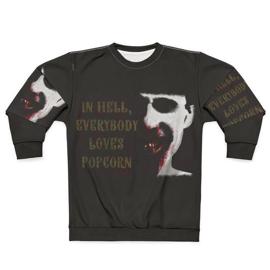 Doom Head Horror Sweatshirt with Rob Zombie Inspired Design