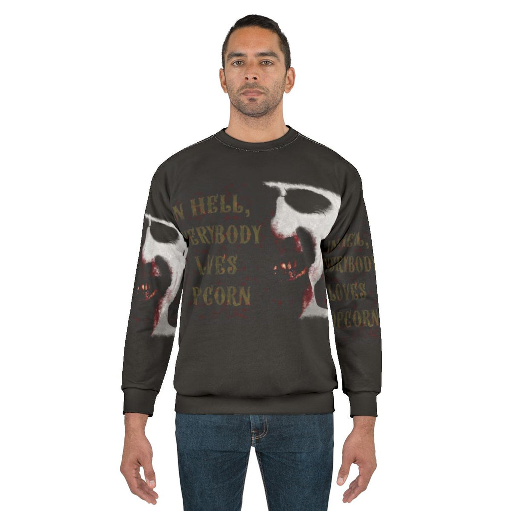 Doom Head Horror Sweatshirt with Rob Zombie Inspired Design
