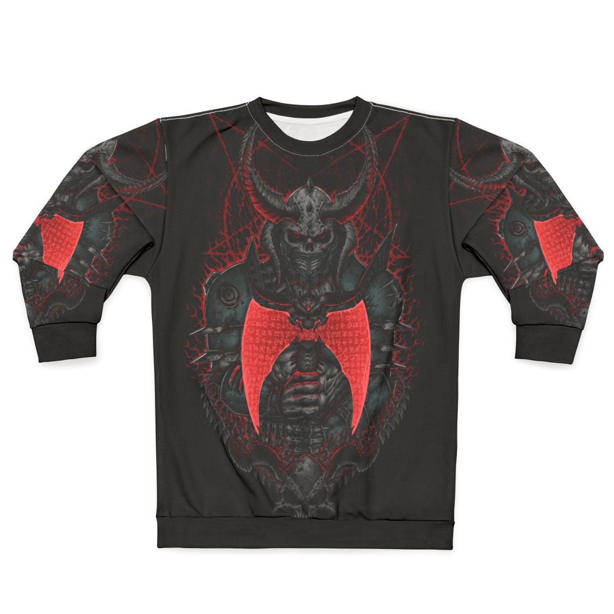 Doom Eternal Marauder Sweatshirt with Doomguy and BFG