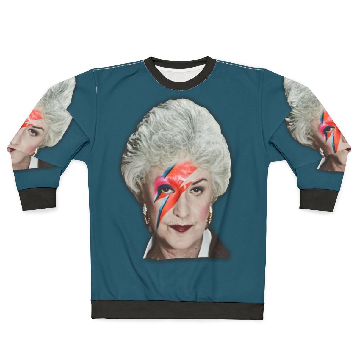 Vintage inspired Dorothy Zbornak sweatshirt with Golden Girls graphics