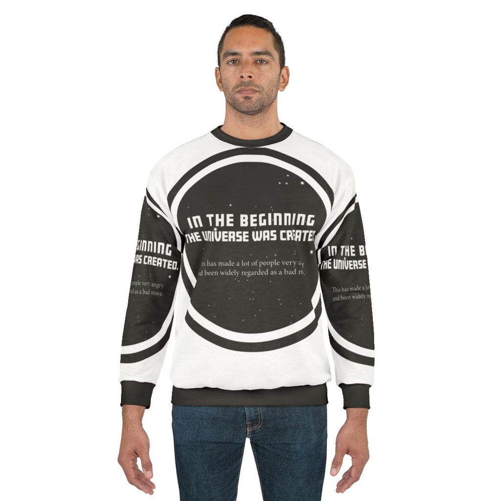 Douglas Adams 'Hitchhiker's Guide to the Galaxy' Sweatshirt