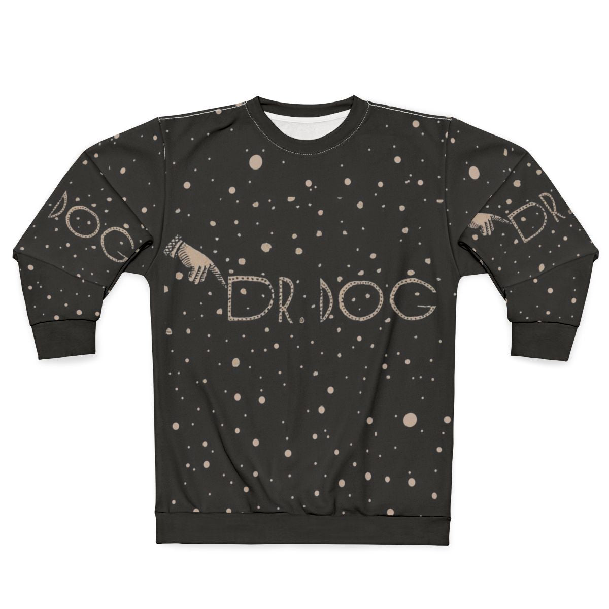 Dr. Dog Toothbrush Sweatshirt with Galaxy Print and Dental Logo