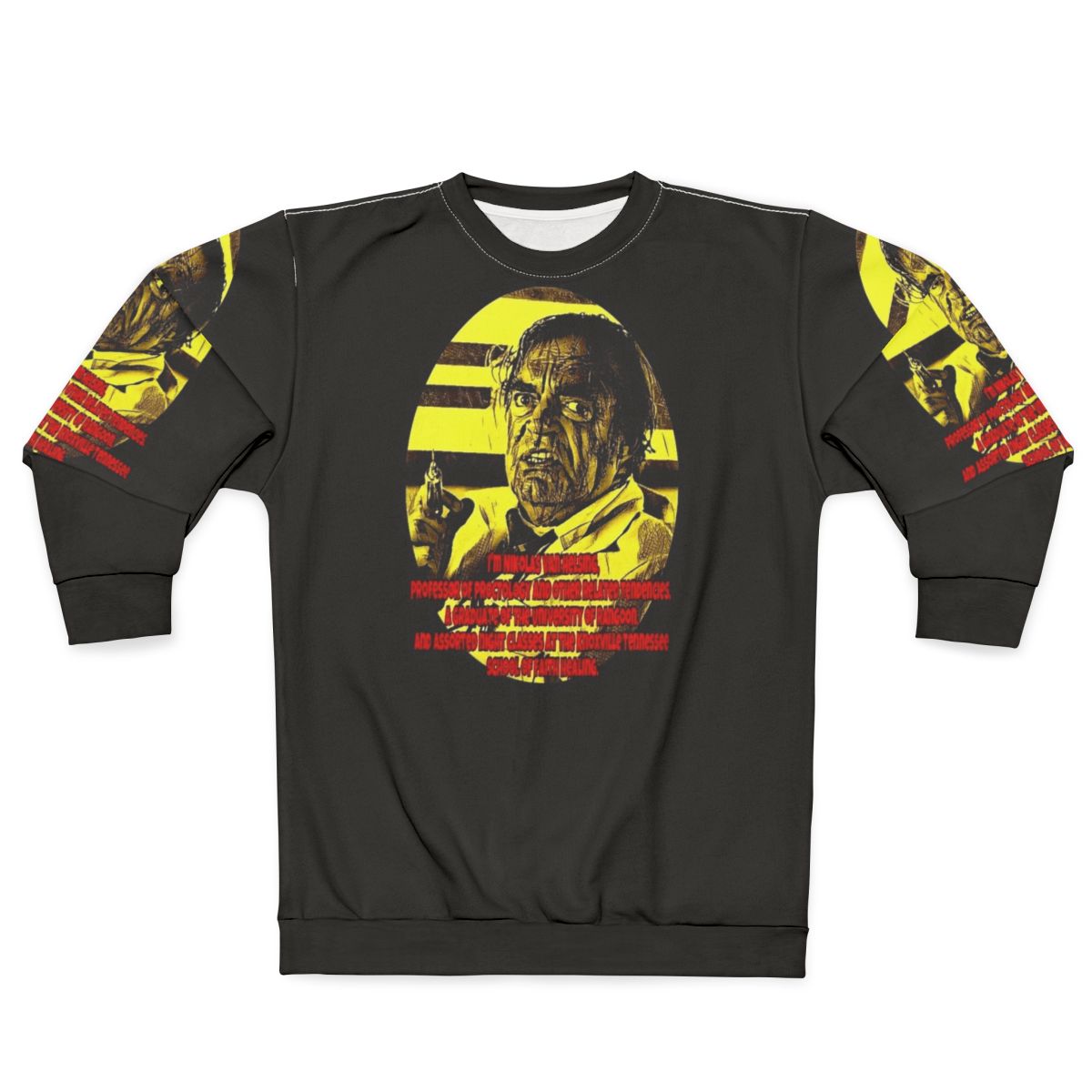 Dr. Nikolas Van Helsing Cannonball Run 2 Comedy Sweatshirt