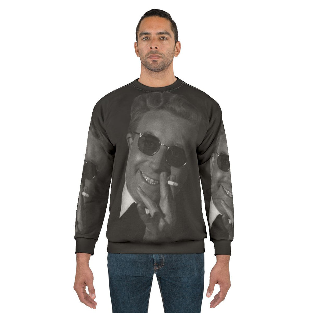 Dr. Strangelove Retro Sweatshirt Featuring Classic Cult Movie Imagery