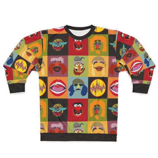 Muppets Electric Mayhem Ft Lips Cartoon Sweatshirt