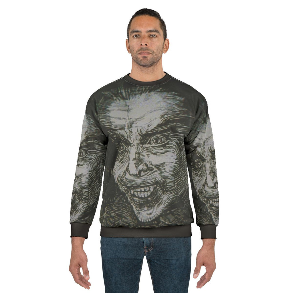 Vintage Dracula Artwork Sweatshirt