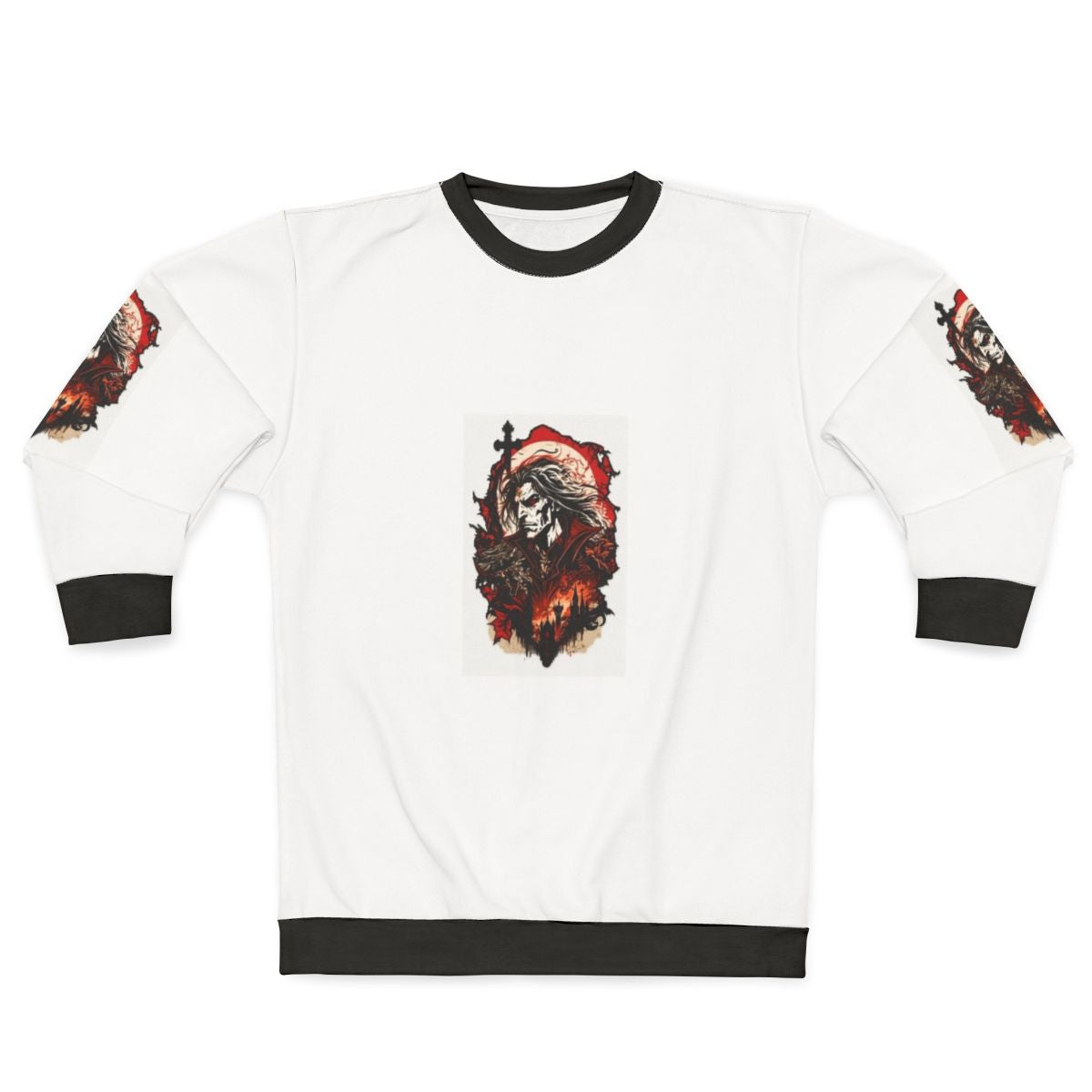 Dracula Castlevania Horror Gaming Sweatshirt