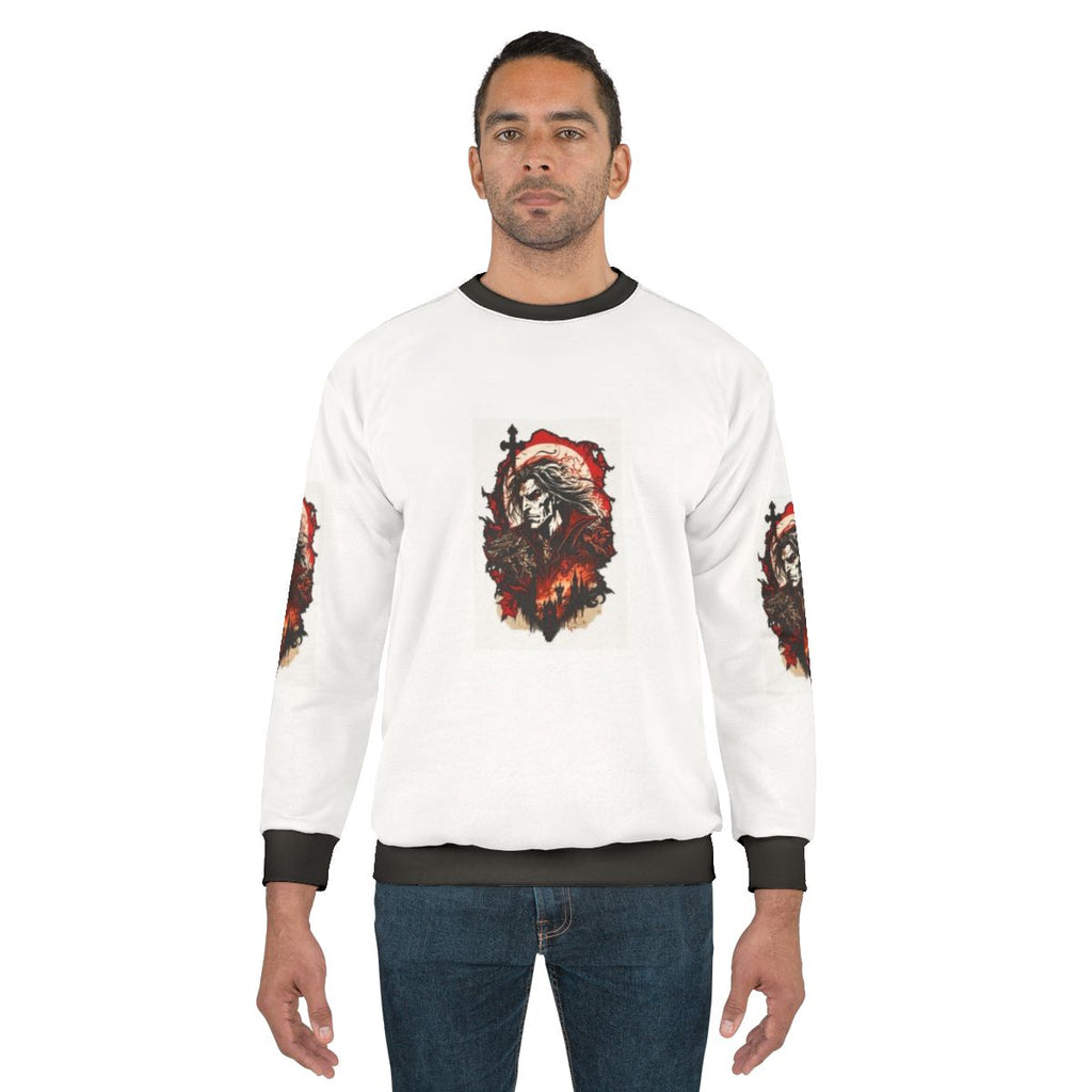Dracula Castlevania Horror Gaming Sweatshirt