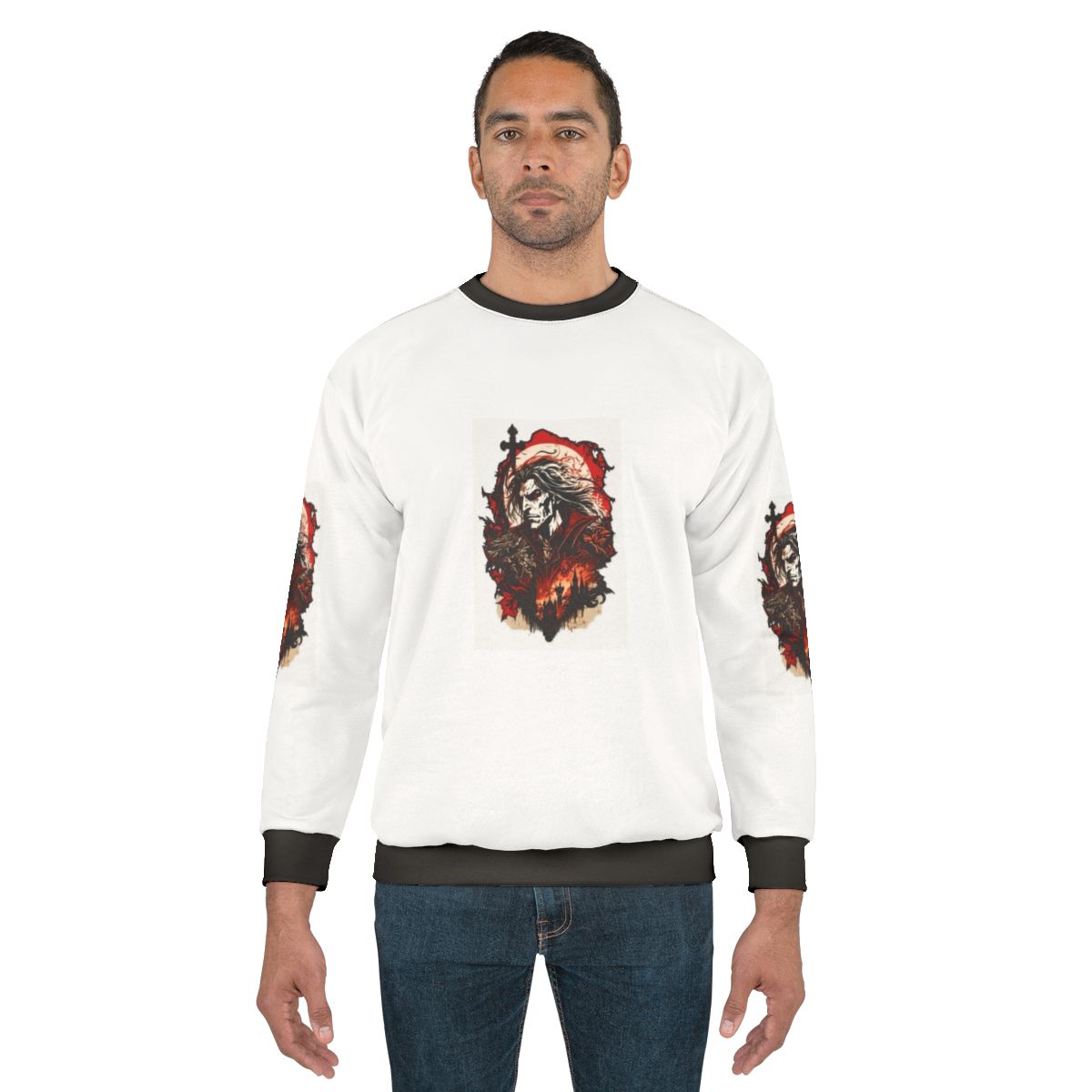 Dracula Castlevania Horror Gaming Sweatshirt