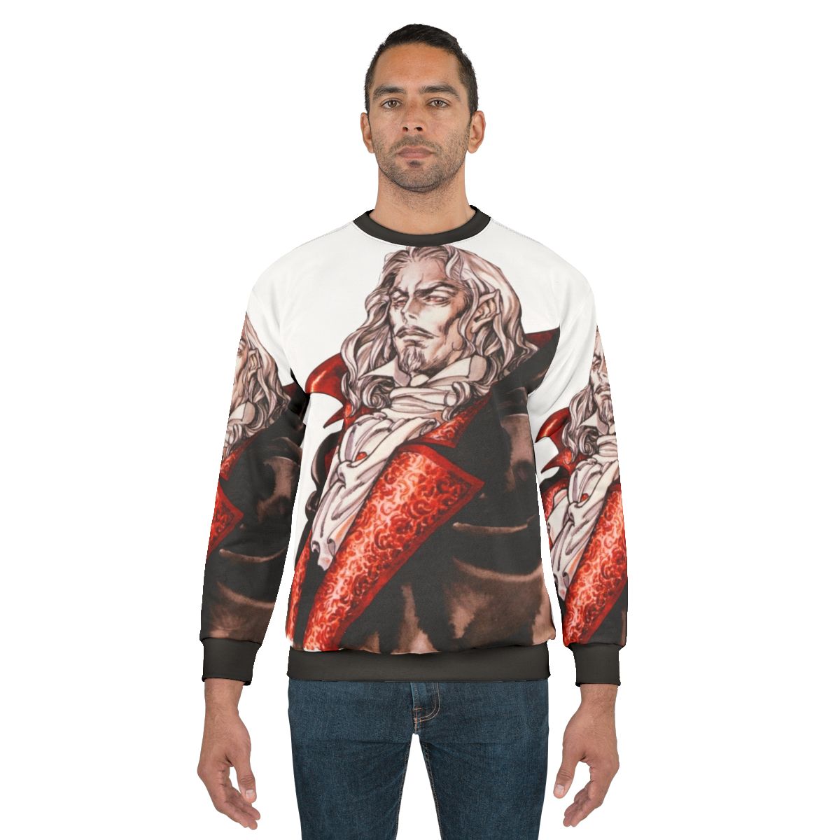 Dracula Hector Chibi Gothic Inspired Sweatshirt
