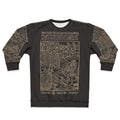 Dracula Sweatshirt with Gothic Medieval Transylvanian Vampire Design