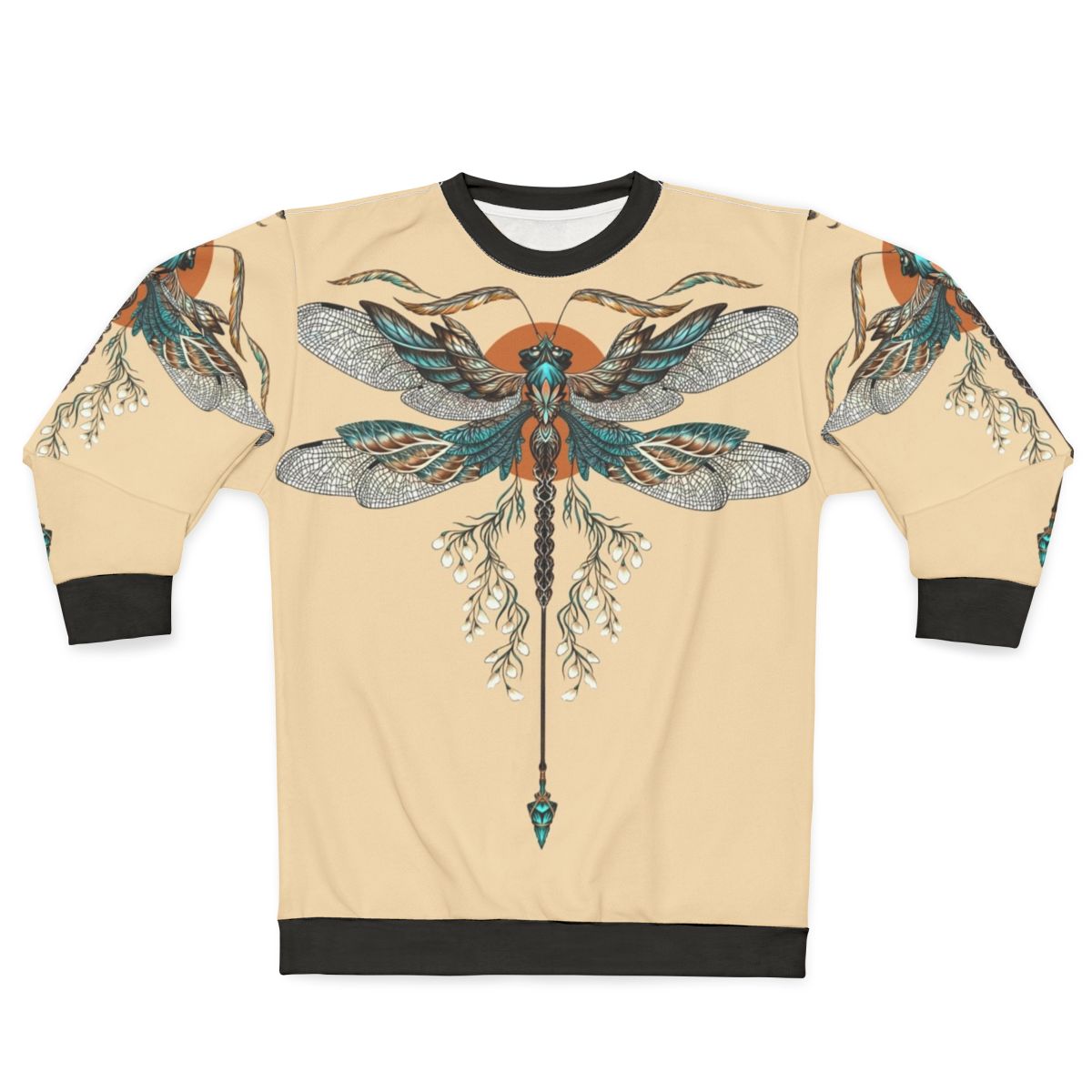 Dragonfly tattoo design sweatshirt