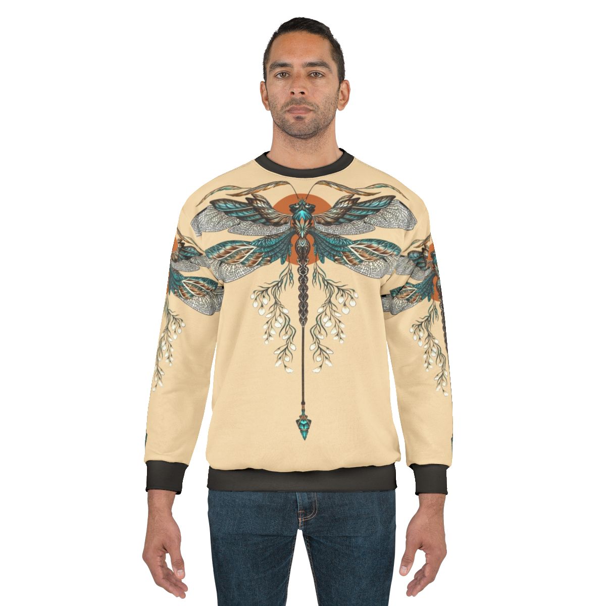 Dragonfly tattoo design sweatshirt