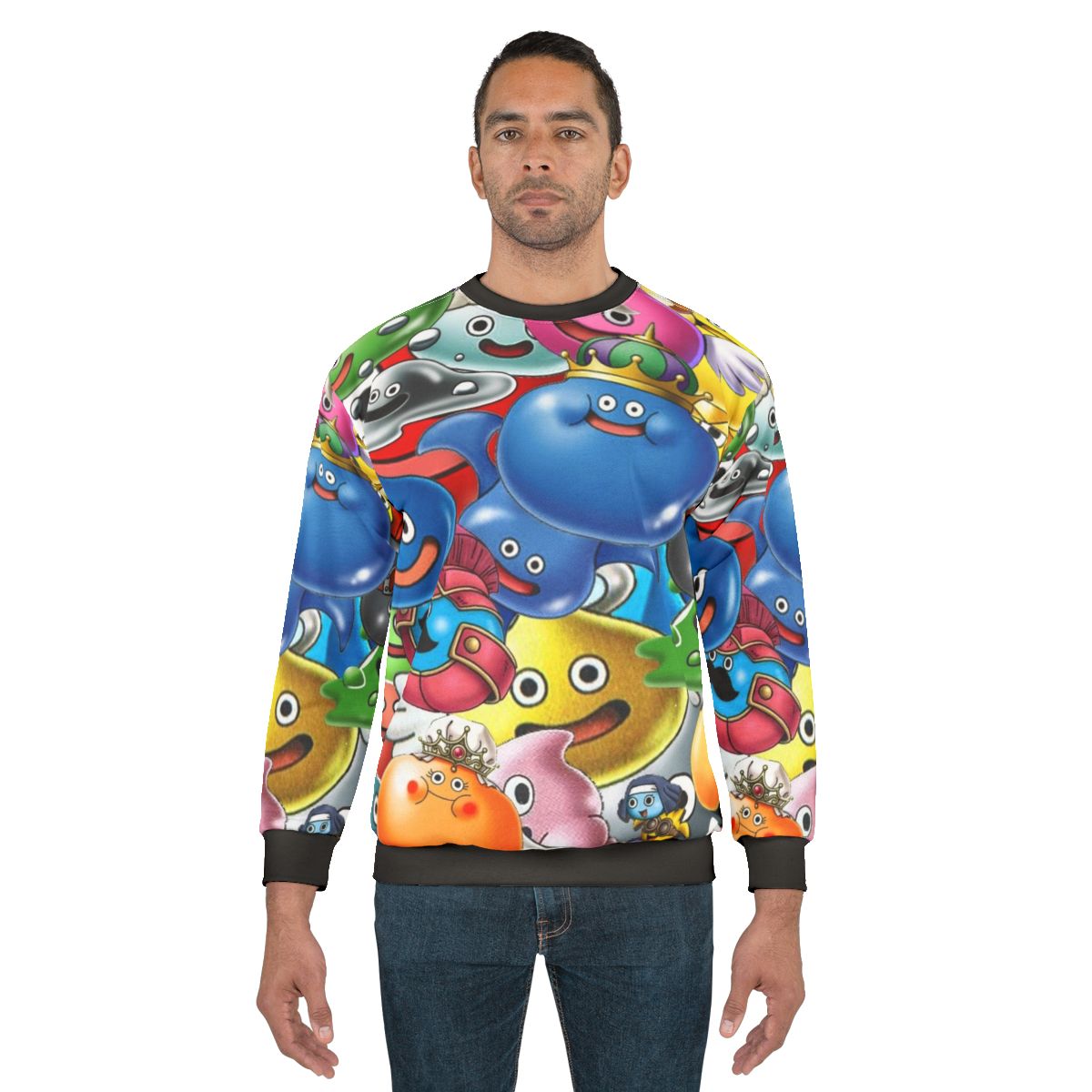 Dragon Quest Slimes Design Sweatshirt