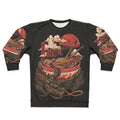 Dragon Ramen Sweatshirt with Tranquil Fire Kanji Design