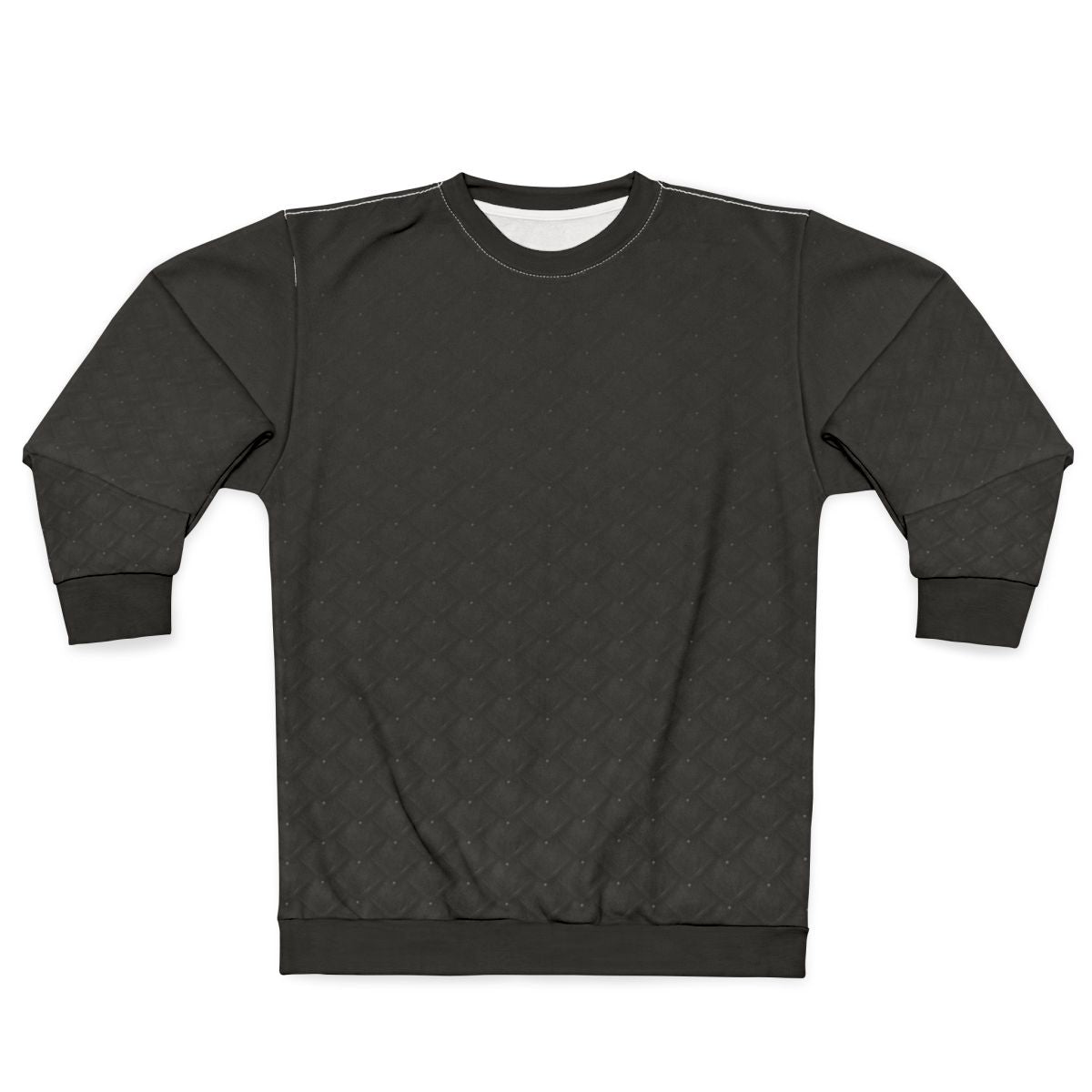Dragon scale black sweatshirt with realistic reptile pattern