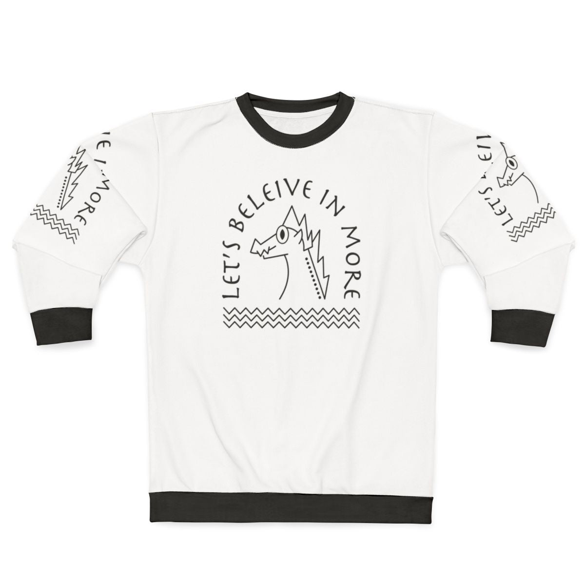 Dragon Sweatshirt with Legendary Asian Mythical Creature Design