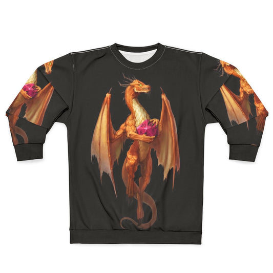 Dragon sweatshirt with fantasy design