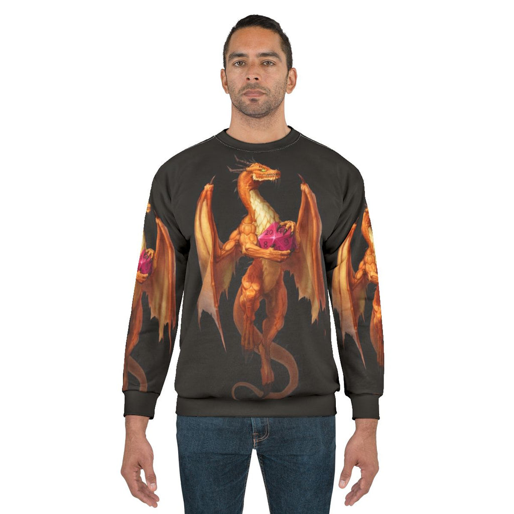 Dragon sweatshirt with fantasy design