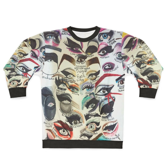 Dragula Eyes Sweatshirt featuring the Boulet Brothers' logo